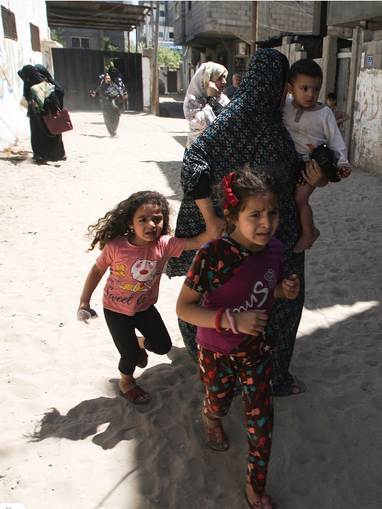 加沙地带的孩童